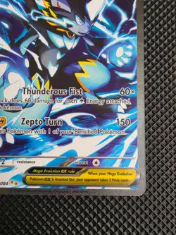 Mega Zeraora ex 114/084 SIR Pokemon Pitch Black - NM - Image 4