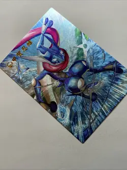 Greninja Frog Pokemon 658 Foil Holo Card Anime Rare Full Alt Art Arcade Pokedex - Image 4