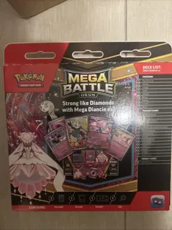 Pokemon TCG Mega Battle Deck Mega Diancie EX Meloetta - Image 2