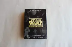 STAR WARS CCG 1995 Vtg. Premiere Limited Ed. 60 Card Starter Set - Image 1