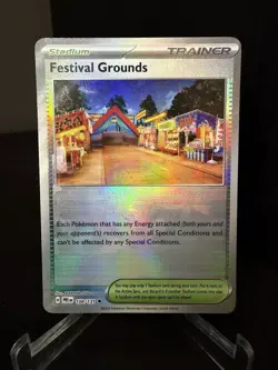 Pokeball TEXTURE ERROR Shift - Festival Grounds 108/131 Prismatic Evolutions - Image 1