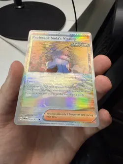 Pokeball TEXTURE ERROR Shift - Professor Sada’s Vitality 120/131 Pokemon PRE - Image 2