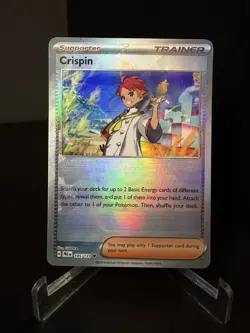 Pokeball TEXTURE ERROR Shift - Crispin 105/131 Pokemon Prismatic Evolutions - Image 1