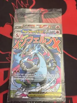 Pokemon Mega Charizard X ex 023 Mega Evolution UPC Promo Pack Sealed + Oricorio - Image 3