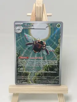 Ninjask 137/132 Mega Evolutions Full Art Illustration Rare Holo Pokemon TCG Card - Image 1