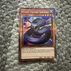 Night Sword Serpent Starlight Rare RA05-EN020 Yugioh - Image 1