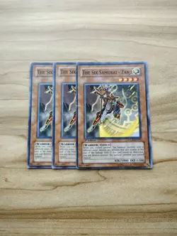 Yu-Gi-Oh! - The Six Samurai - Zanji 3X - Complete Playset - Image 1