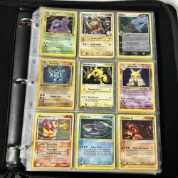 Pokemon Collection Vintage WoTC & PSA Ho-oh 100x Holos Binder Page Cards Lot - Image 4