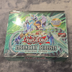 Konami Yu-Gi-Oh! TCG Legendary Duelists Synchro Storm 1st Ed Box English - Image 1