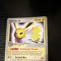 The Pokemon Company Pokemon TCG Jolteon ex 109/113 WC Decks Reg Eng 2007 - Image 2