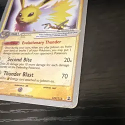 The Pokemon Company Pokemon TCG Jolteon ex 109/113 WC Decks Reg Eng 2007 - Image 4