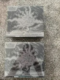 2x Pokemon Pitch Black Elite Trainer Box ETB Pokemon Center Exclusive 2PC ✅ - Image 1