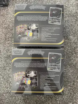 2x Pokemon Pitch Black Elite Trainer Box ETB Pokemon Center Exclusive 2PC ✅ - Image 2