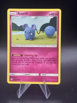 Azurill 146/236 - Cosmic Eclipse - Common Pokemon Card - M / NM - Image 1