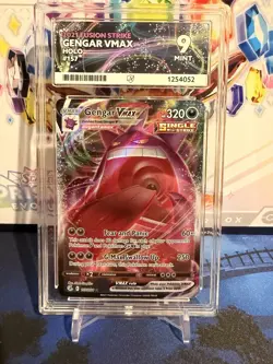 Ace 9 Gengar VMAX 157/264 Fusion Strike Pokemon TCG - Mint - Image 1