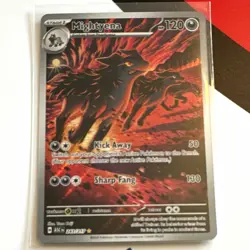 Pokemon TCG Mightyena 243/217 Ascended Heroes Holo Rare English 2026 120HP - Image 1