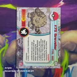 Graveler #75 - Pokemon Topps Chrome TV Animation Edition Holographic - Image 4