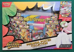 Ascended Heroes Premium Poster Collection Mega Gardevoir Pokemon Mega Evolution - Image 1