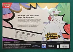 Ascended Heroes Premium Poster Collection Mega Gardevoir Pokemon Mega Evolution - Image 2