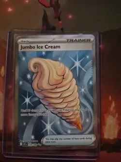 Pokemon TCG Jumbo Ice Cream 109/086 Chaos Rising Full Art NM - Image 1