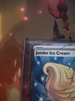 Pokemon TCG Jumbo Ice Cream 109/086 Chaos Rising Full Art NM - Image 4