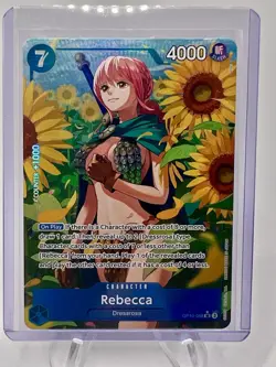 ONE PIECE Rebecca (Alternate Art) - Royal Blood (OP10-058) - ENGLISH - Image 1