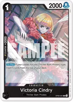 Victoria Cindry OP06-091 UC Wings Of The Captain One Piece - Image 1