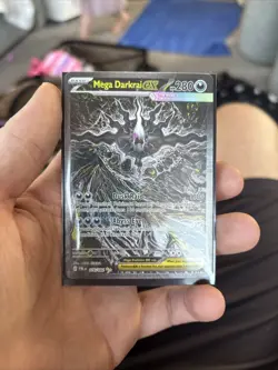 Pokemon TCG Mega Darkrai EX SIR 116/084 Pitch Black English Pack Fresh MINT PSA - Image 1