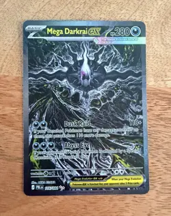 Mega Darkrai EX Pokemon TCG Pitch Black EX SIR 116/084 English - Image 1