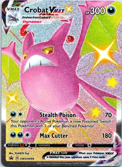 Crobat VMAX Holo Promo SWSH: Sword & Shield Promo Cards SWSH099 NM - Image 1