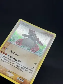 Pokemon Groudon 102/101 Hidden Legends Secret Rare Holo Card - Image 2