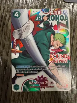 Roronoa Zoro One Piece Card Game English Round 1 promo - Image 1