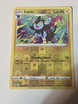 Luxio 042/159 - Crown Zenith Reverse Pokemon Holo Foil Nice! - Image 1