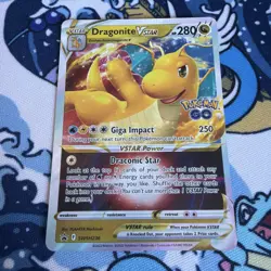 Pokemon TCG Dragonite VSTAR Holo Black Star Promo Card SWSH236 - Image 1