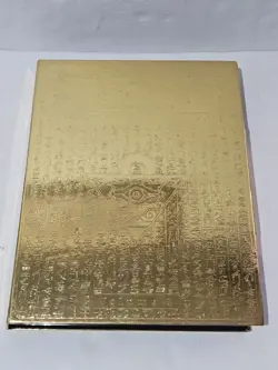 Yu-Gi-Oh! TCG Master Collection Volume 1 Gold Display Binder Case With Cards - Image 1