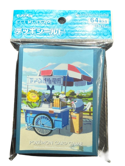 Politoad, Sunflora, and Heracross Shop Card Sleeves 64ct Pokemon Center Japan US - Image 1