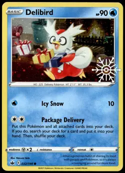 Delibird (Holiday Calendar) Holo Promo Miscellaneous Cards & Products 032/198 NM - Image 1