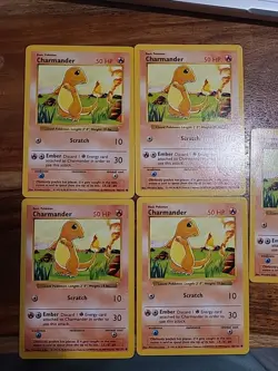 Charmander - 46/102 - Pokemon Base Set Shadowless Card WOTC LP - Image 4