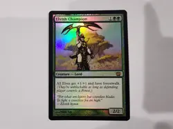 Elvish Champion - Foil Light Play, English 8th Edition MTG Magic The Gathering - Image 1
