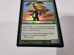 Elvish Champion - Foil Light Play, English 8th Edition MTG Magic The Gathering - Image 2