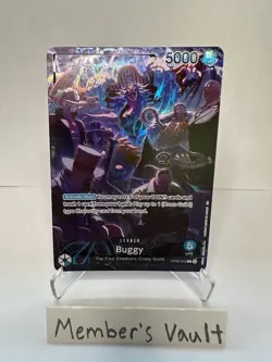 Buggy (English Version 2nd Anniversary Set) OP09-042 One Piece Promotion Cards - Image 1