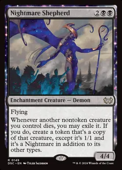 MTG Nightmare Shepherd ** Duskmourn: House of Horror Commander ** English - Image 1