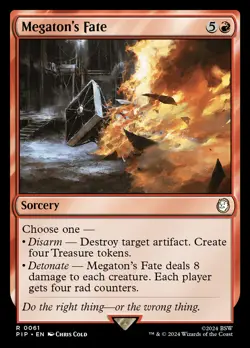 Megaton's Fate [Fallout] Magic MTG - Image 1