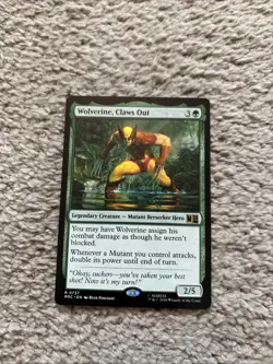Wolverine, Claws Out 737 Commander: Marvel Super Heroes Magic: The Gathering NM - Image 1