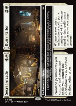 MTG Secret Arcade // Dusty Parlor ** Duskmourn Commander ** English - Image 1