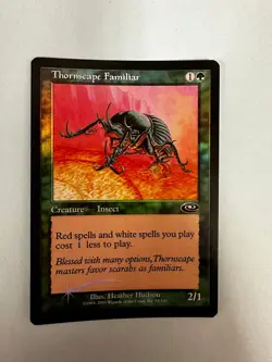 FOIL Thornscape Familiar *Planeshift* MTG Magic the Gathering - Image 1
