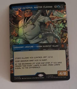 Doctor Octopus Master Planner Showcase FOIL NM Spiderman MTG MAGIC THE GATHERING - Image 1