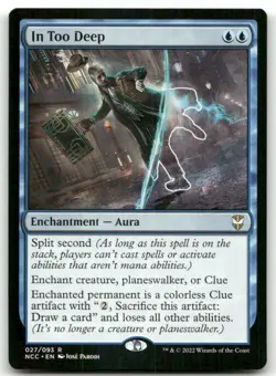In Too Deep #27 (NM) Streets New Capenna NCC Magic MTG - Image 1
