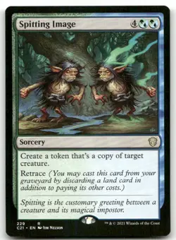 Spitting Image #229 (NM) Commander 2021 C21 Magic MTG - Image 1