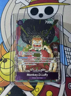 Bandai Fest 25-26 Monkey D Luffy One Piece Card Promo English NM Foil - Image 1